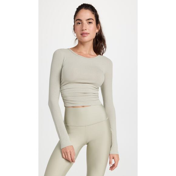 Alo Yoga Gather Long Sleeve Top - S - Picture 1 of 6